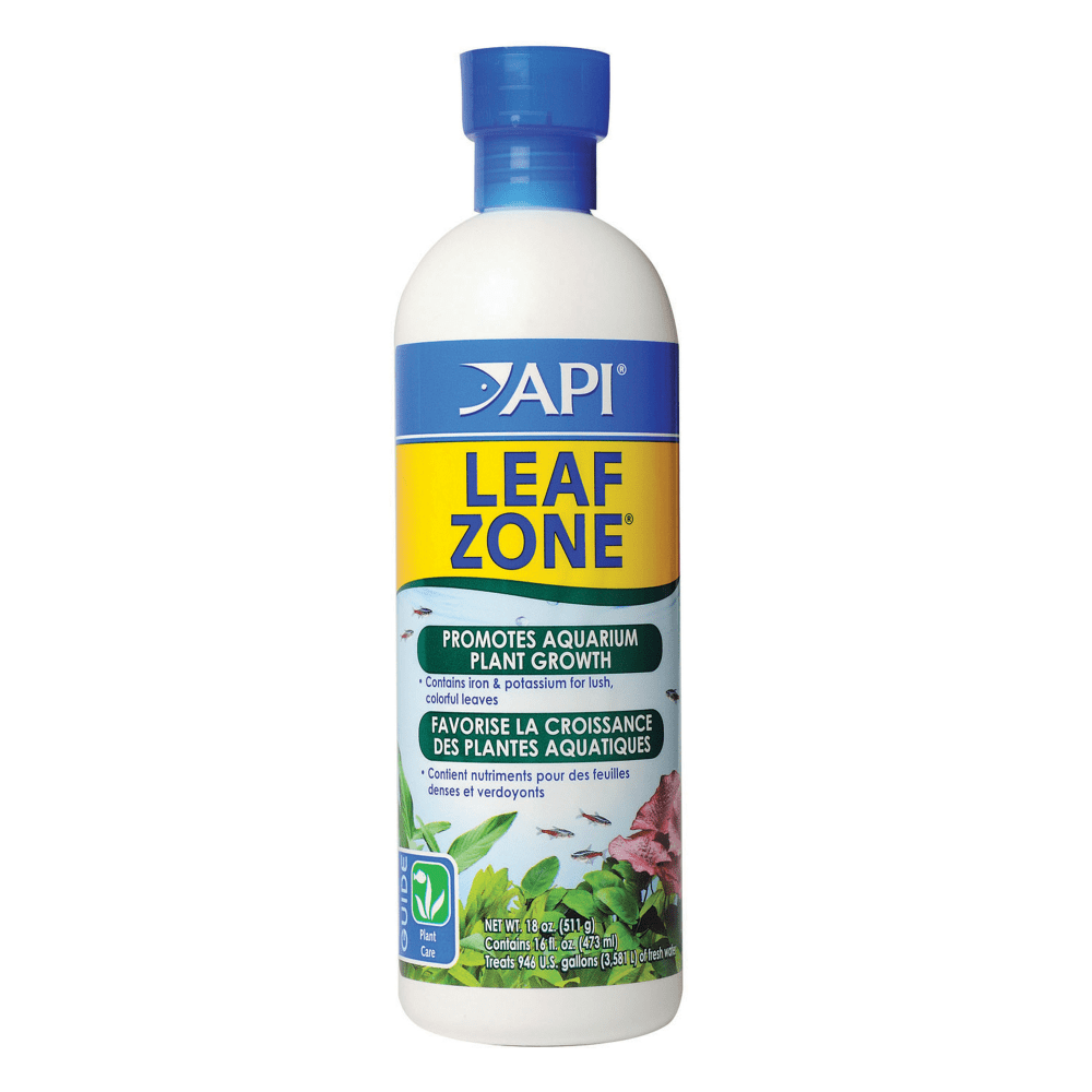 Fertilizante para plantas de acuario de agua dulce API Leaf Zone, frasco de 237 ml