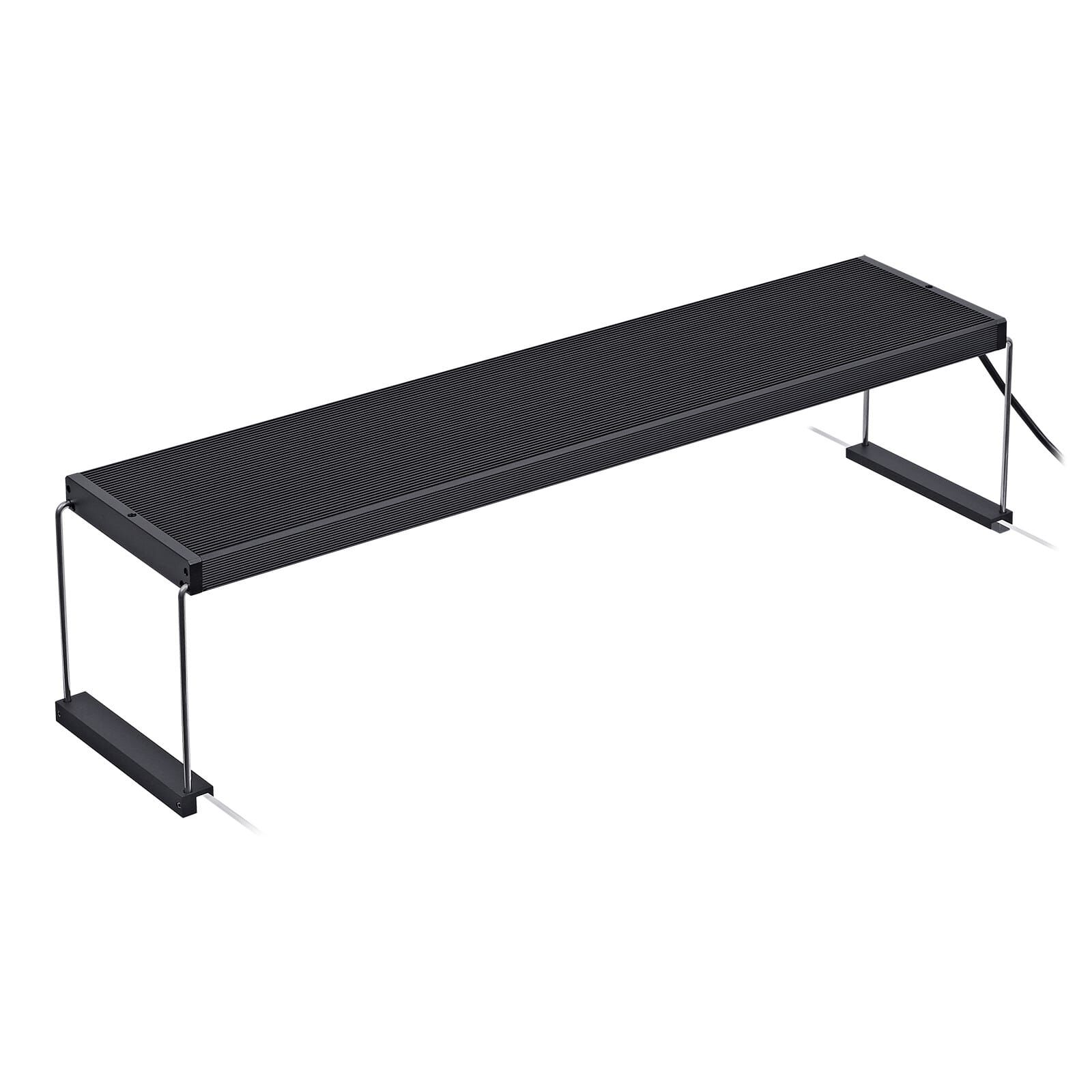 Pantalla LED de espectro completo RGB Chihiros WRGB II Pro 60 sobre un acuario plantado