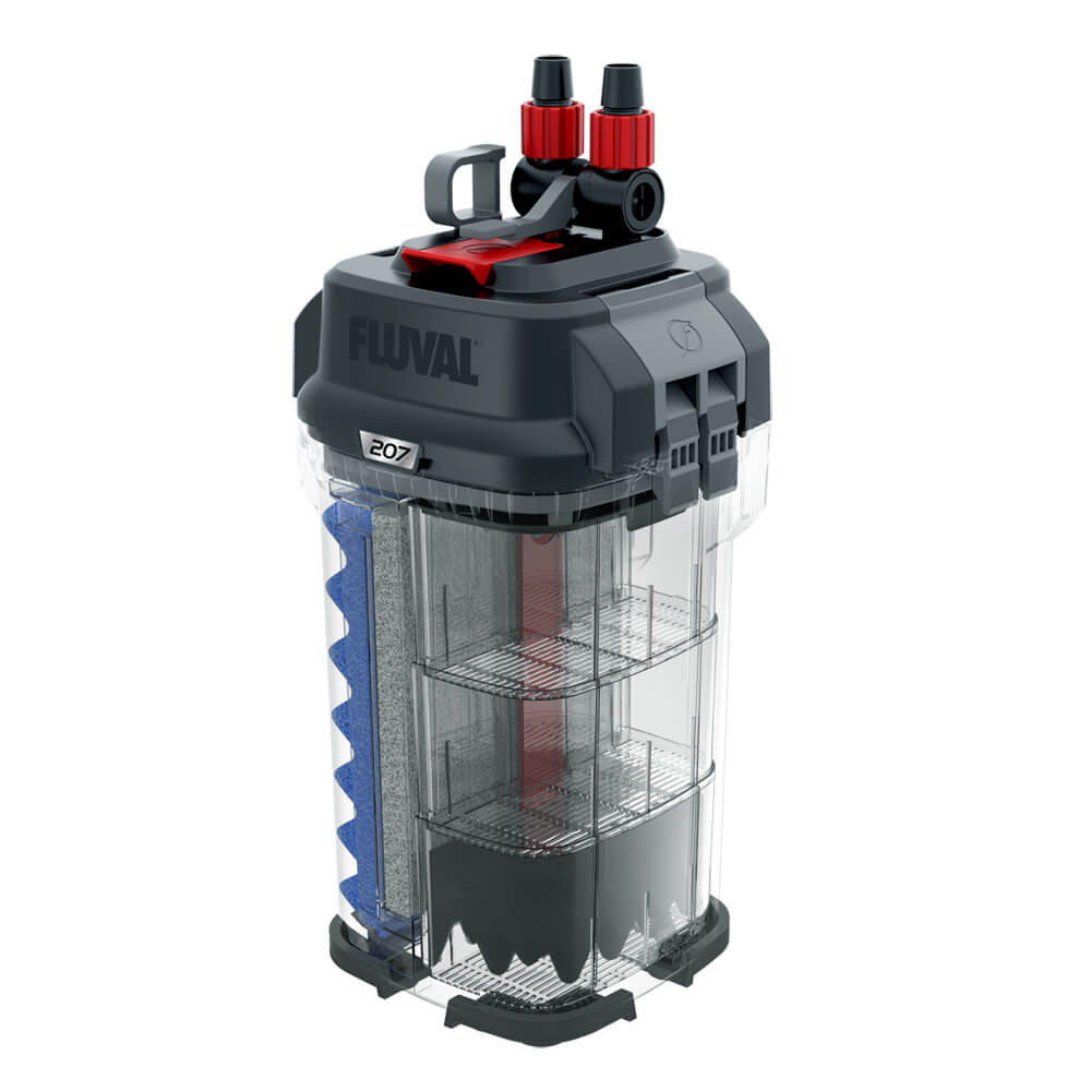 Filtro exterior Fluval 207 para acuarios de hasta 220 litros