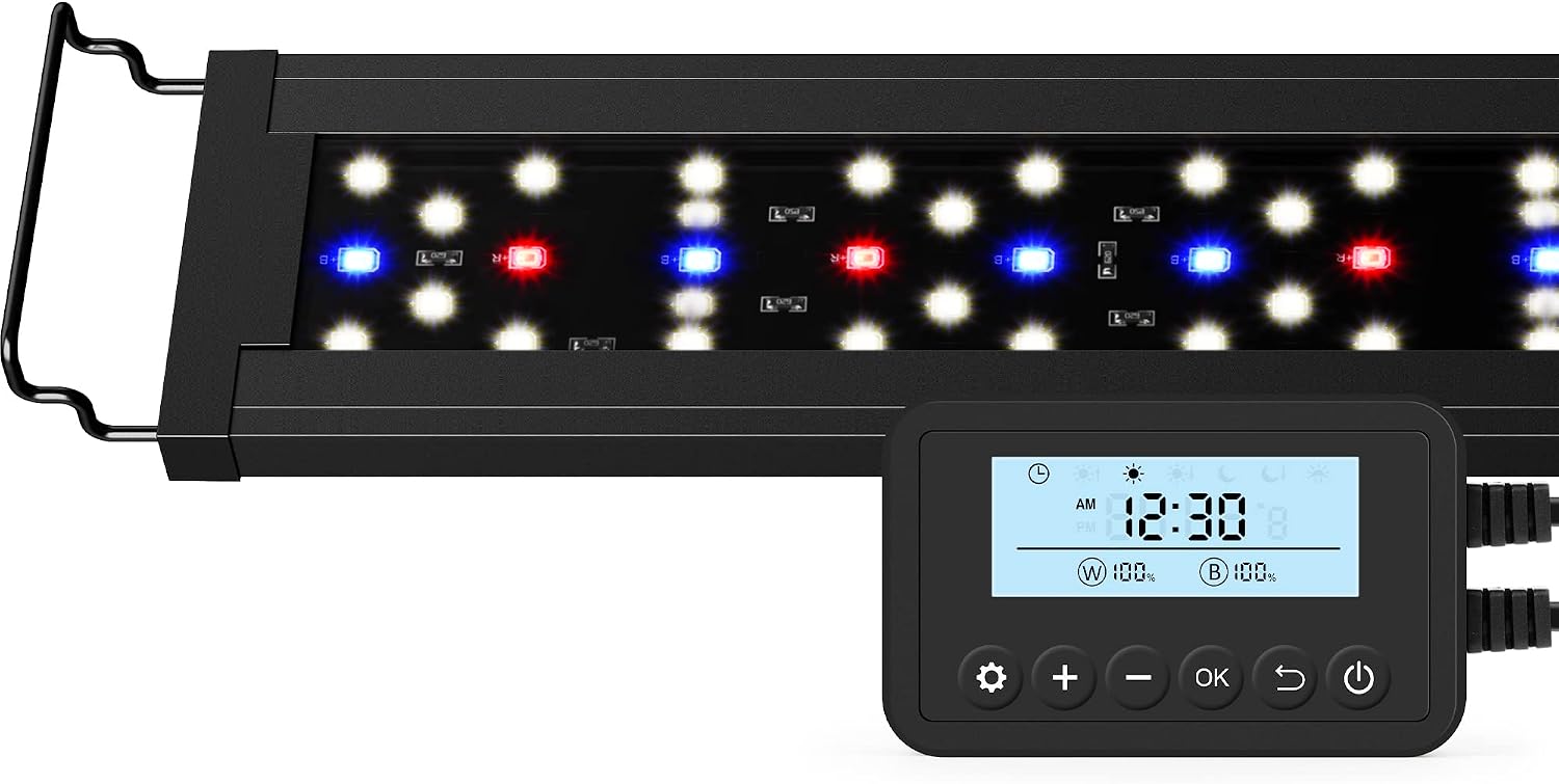 Pantalla LED de espectro completo programable NICREW SkyLED Plus con controlador