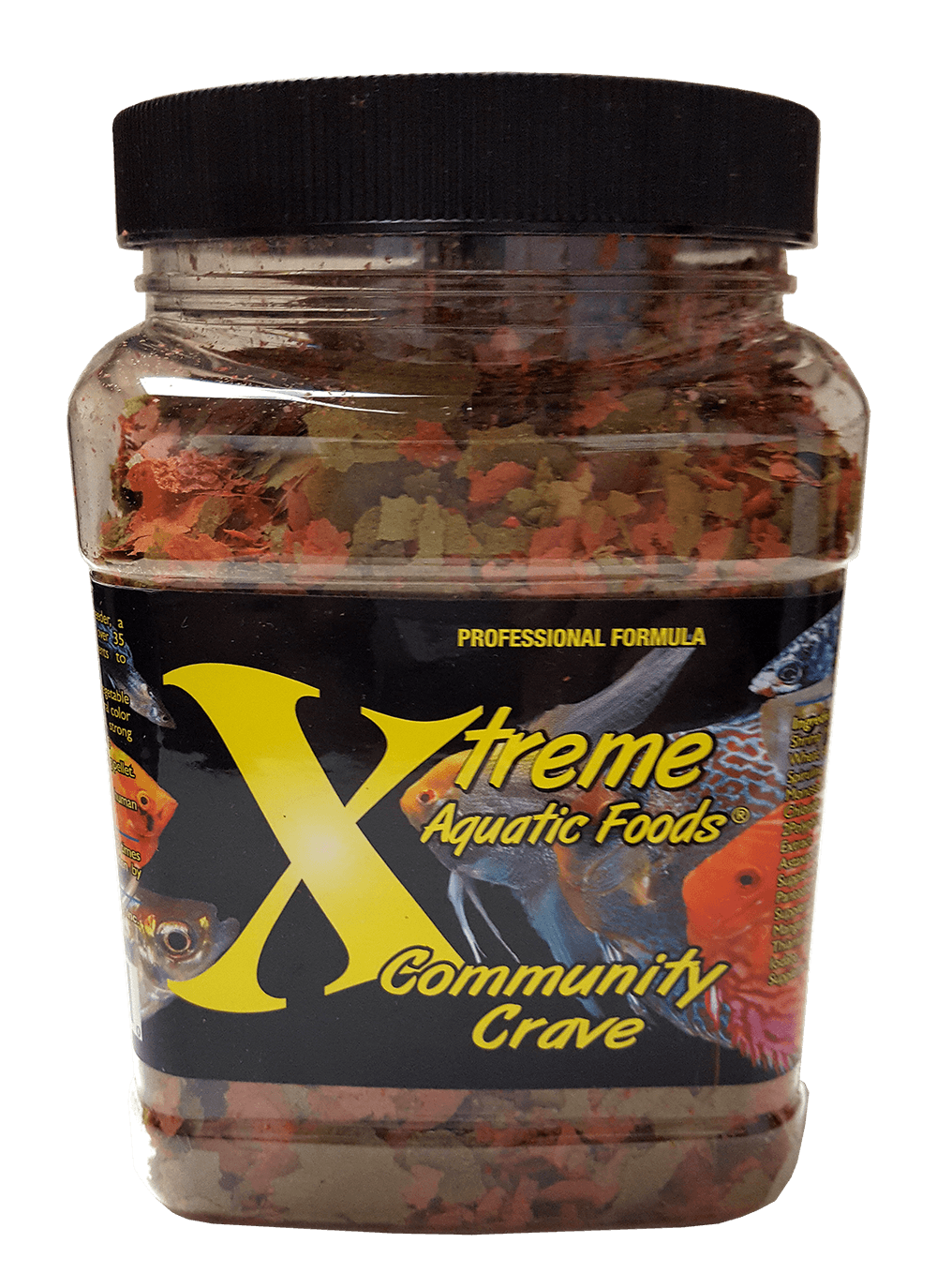 Bolsa de escamas de krill y espirulina Xtreme Community Crave para peces